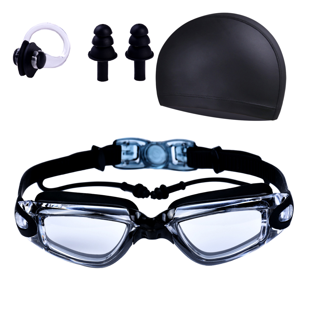 Aquatic Sports Cap - Óculos de Natação para Adultos, Impermeáveis,